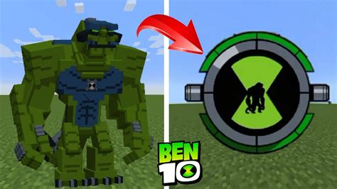 Novo Addon Do Ben For A Alien Gena Para O Minecraft Pe