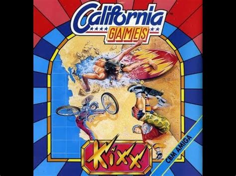 California Games A Mini Gameplay Amiga Youtube