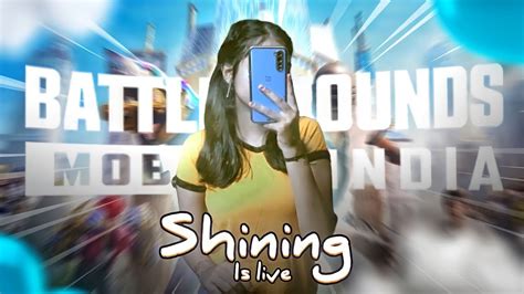 Bgmi Live Stream Join With Teamcode Girl Gamer Live Gujju Girl Gamer