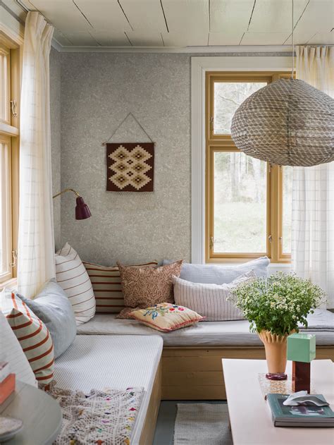 Tuva, 5827, Beige Tapete - Boråstapeter