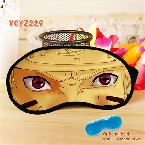 Ycyz229 火影忍者动漫彩印复合布冰袋眼罩火影忍者欧凡雅动漫周边欧凡雅动漫批发网