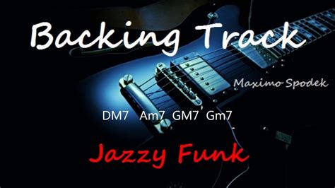 JAZZY AND FUNK BACKING TRACK IN DM FOR PRACTICE AND IMPROVISE WITH THE