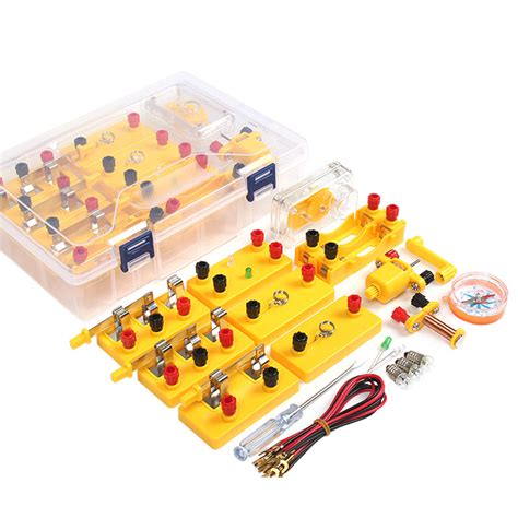 Electric Kids Toy Basic Circuit Electricity Magnetism Learning Kit