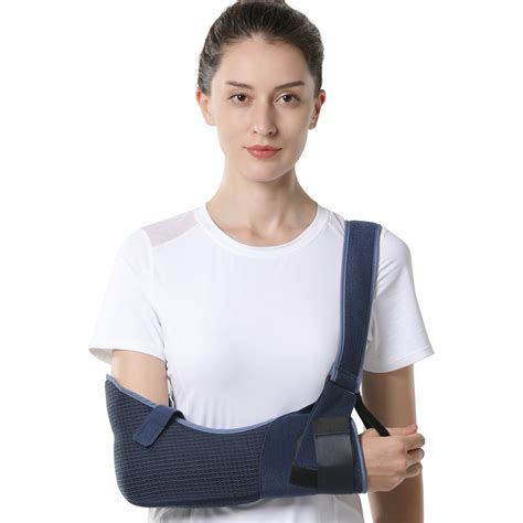 Velpeau Arm Sling Shoulder Immobilizer Rotator Cuff Support Brace Fits Left Or Right Arm