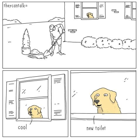 40 Funny Comics About Animals In Relatable Situations From They Can Talk