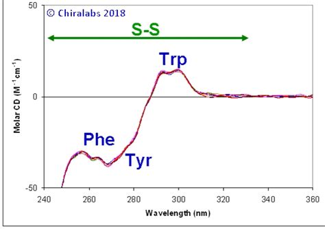 Circular Dichroism Cd Applications Near Uv Cd Nuv Cd Of Proteins