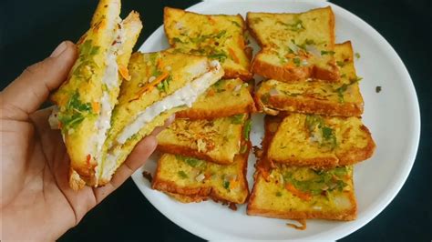 ബ്രെഡ്‌ കൊണ്ട് ഒരു അടിപൊളി Spicy Snackbread Spicy Snackbreakfast