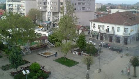 Gevgelija Central Square in Macedonia