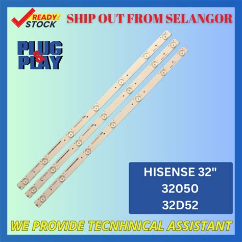 New 32d50 32d52 Hisense 32 Inch Led Tv Backlight 32 Led Backlight