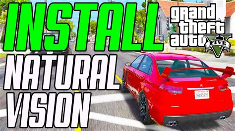 GTA 5 How To Install Natural Vision Remastered Graphics Mod Tutorial