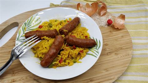 Riz Aux Merguez Fa On Paella Au Cookeo Cookeo Mania