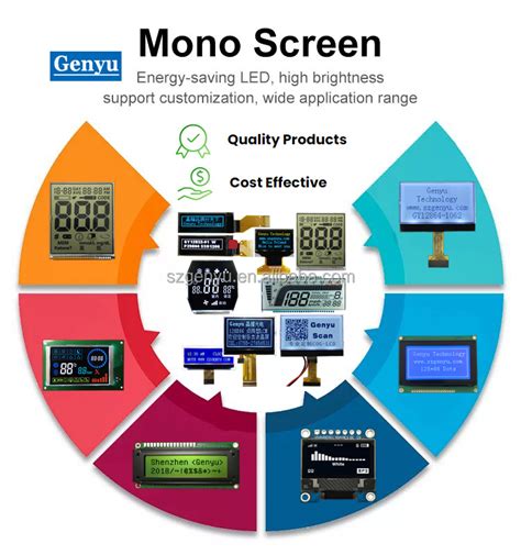 Small Monochrome Lcd Display X X X X Mono Dot