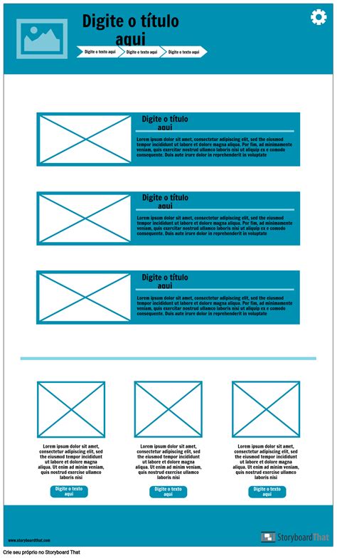 Wireframe Responsivo 3 القصة المصورة من قبل pt examples