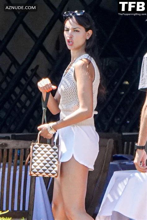 Eiza Gonzalez Sexy Seen Flaunting Her Hot Figure Alongside Mohammed Al Turki On A Boat In