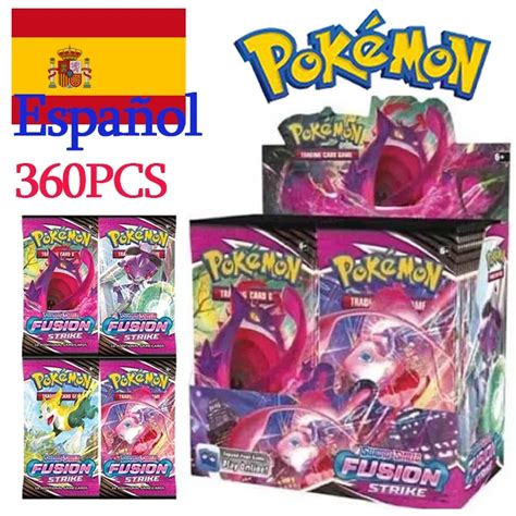 Teile Satz Pokemon Spanische Karte Fusion Mentes Unidas Booster