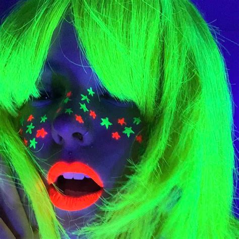blacklight reactive makeup saubhaya makeup