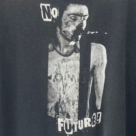 No Future Sex Pistols Vintage S T Shirt Sid Vicious Punks Etsy