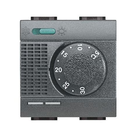 Thermostat D Ambiance Bticino LivinghLight Anthracite L4442