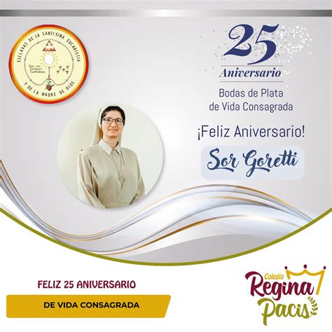 uep colegio materdei bodas de plata de sor goretti feliz