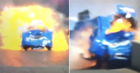 Drag Racing Legend In Hospital After Car Explodes In Race Causing Fiery