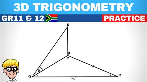 3d Trigonometry Grade 11 And 12 Youtube