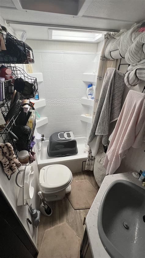 Has Anyone Here Tried Replacing Shower And Toilet With A Shower Toilet Combo To Make Room For Rv