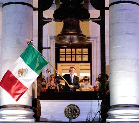 Ceremonia Del Grito De Independencia En Tampico