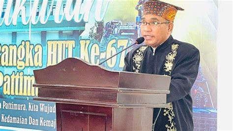 Pesan Sultan Ternate Maluku Utara Di Hut Ke Kodam Xv Pattimura