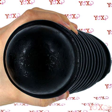 Mass Destruction Dildo Gigante Con Rilievi 41 X 8 6 Cm Nero