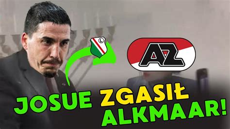 Legia Az Alkmaar Liga Konferencji Josue Zgasi Alkmaar Na Kogo