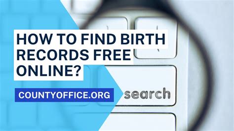 How To Find Birth Records Free Online Countyoffice Org Youtube