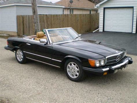 1985 MERCEDES BENZ 560SL CONVERTIBLE Front 3 4 103434