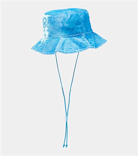 Acne Studios Velvet Bucket Hat Acne Studios