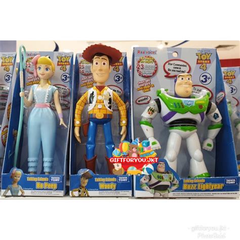 Jual Toy Story Talking Friends Bo Peep Woody Buzz Lightyear Figure Film