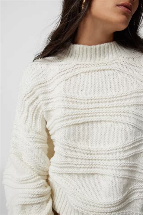 Minkpink Lottie Mock Neck Sweater Urban Outfitters