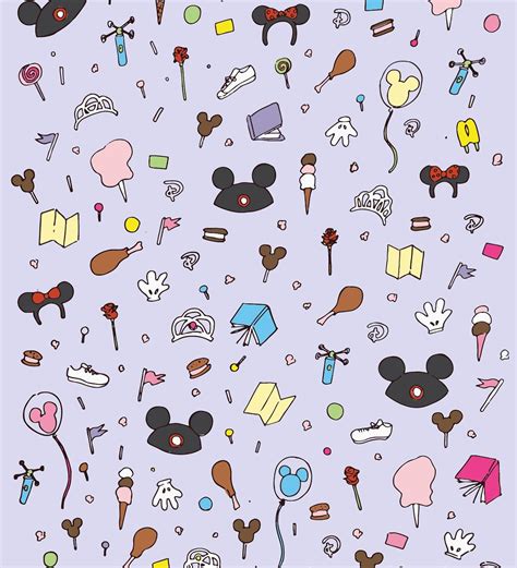 Purely Patterns Disney Collage Disney Doodles Disney Wallpaper