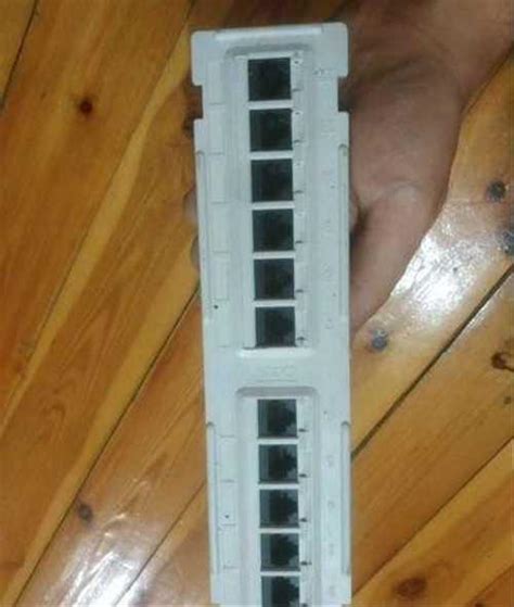 Патч-панель настенная, 12 портов RJ-45(8P8C) | Festima.Ru – частные ...
