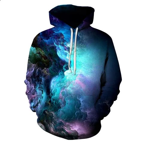 New Galaxy Space Hoodies 3d Brand Sweatshirts Men Women Hooded Tracksuits Autumn Winter Jackets