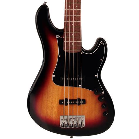 Cort Gb35j 5 String Bass Guitar 3 Tone Sunburst Musical Distributors