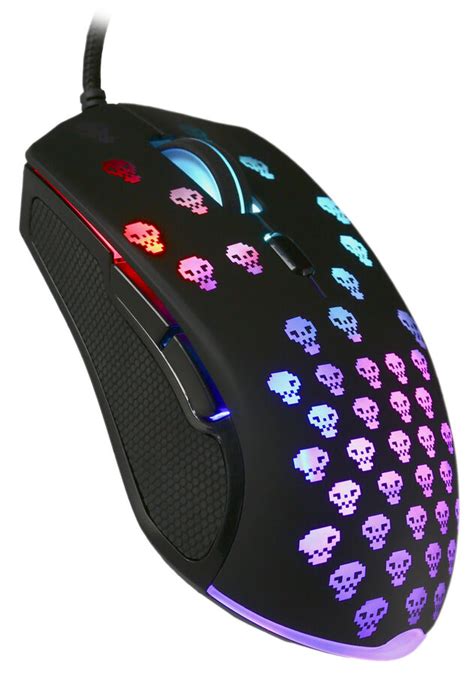 Мышь игровая проводная Smartbuy RUSH Skull черная (SBM-718G-K)/40 ...