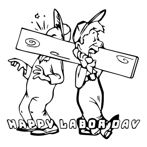 Labor Day Coloring Pages Coloringlib