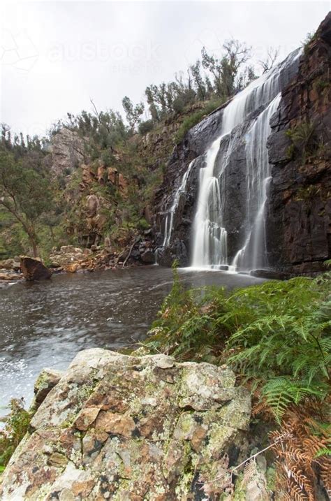 Image Of Cascading Waterfall In National Park Austockphoto