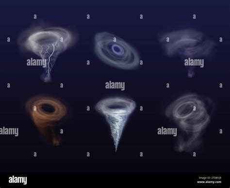 Realistic Hurricane Destruction Tornado Dust Wind Twister Whirlpool