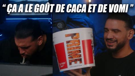 Amine Vomi En Goutant La Nouvelle Boisson Go T Poulet Poisson D Avril