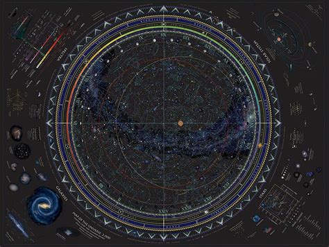 Publication Quality Sky Maps And Star Charts