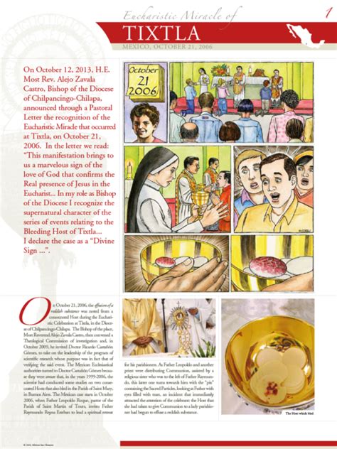 Mexico Eucharistic Miracles Of The World