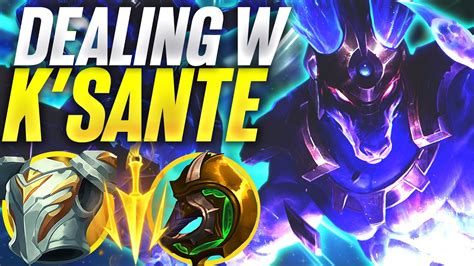 Dealing With K Sante As Nasus In Season 13 Rank 1 Nasus Carnarius