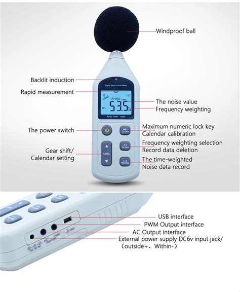 Jual Digital Sound Level Meter Alat Ukur Pengukuran Kebisingan Suara