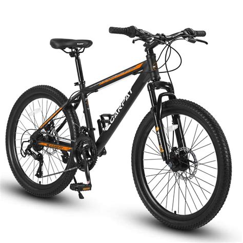 cesicia   orange aluminium mountain bike   speed