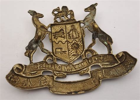 Other Badges And Insignia South African Railways Cap Badge `ex Unitate Vires` Sar Sas 65x48mm